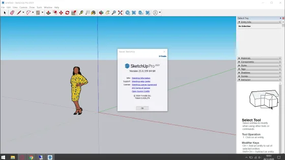 SketchUp Ekran Görüntüsü 1