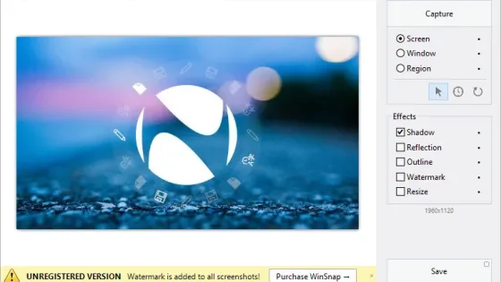 WinSnap Ekran Görüntüsü 1