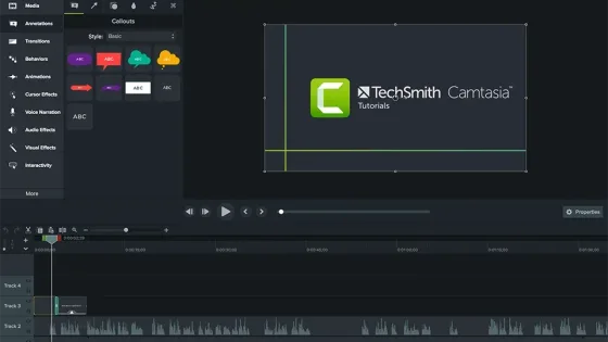 TechSmith Camtasia Ekran Görüntüsü 1