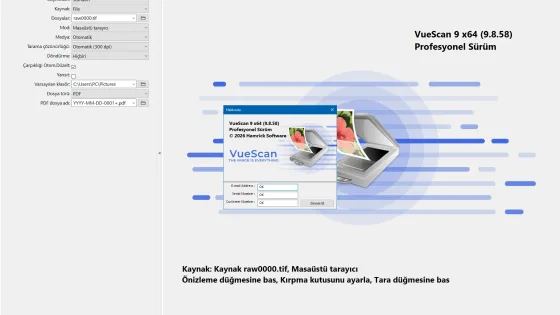 VueScan Professional Ekran Görüntüsü 1