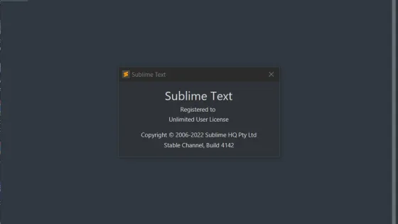 Sublime Text Ekran Görüntüsü 1