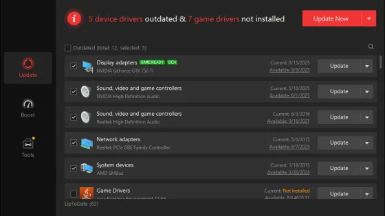 IObit Driver Booster Pro Ekran Görüntüsü 1