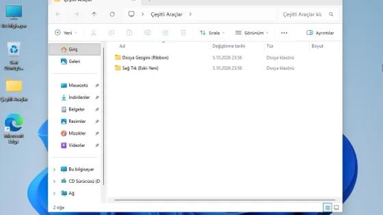 Windows 11 26H2 Performance Edition Ekran Görüntüsü 1