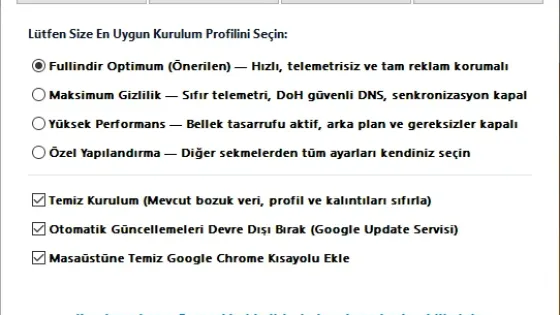 Google Chrome Çevrimiçi Yükleyici Ekran Görüntüsü 1