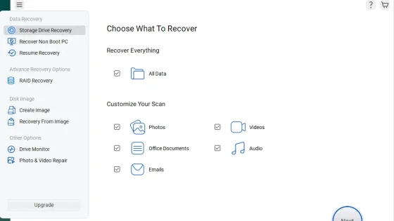 Stellar Data Recovery Technician Ekran Görüntüsü 1