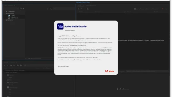 Adobe Media Encoder Ekran Görüntüsü 1