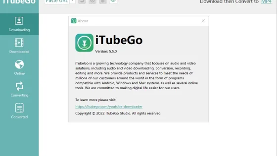 iTubeGo YouTube Downloader Ekran Görüntüsü 1
