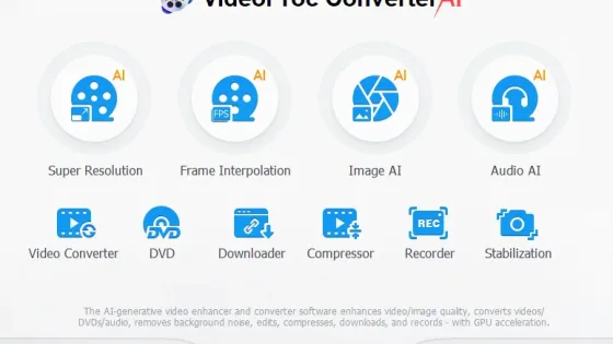 Video Proc Converter AI Ekran Görüntüsü 1