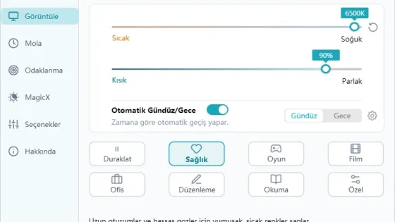 CareUEyes Pro Ekran Görüntüsü 1