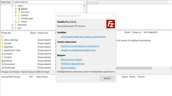 FileZilla Pro Ekran Görüntüsü 1