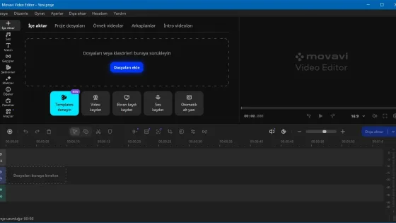 Movavi Video Editor Plus Ekran Görüntüsü 1
