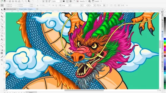 CorelDRAW Graphics Suite Ekran Görüntüsü 1