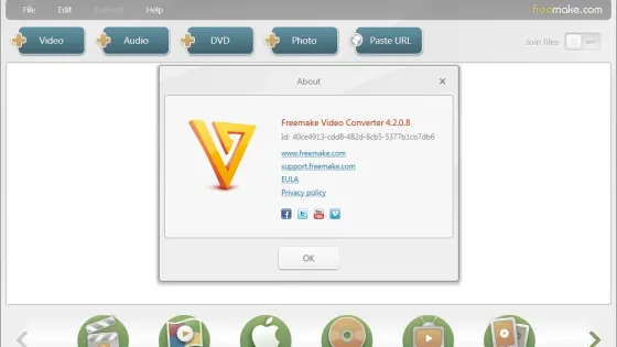 Freemake Video Converter Ekran Görüntüsü 1