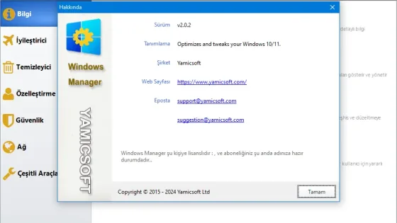 Windows Manager Ekran Görüntüsü 1