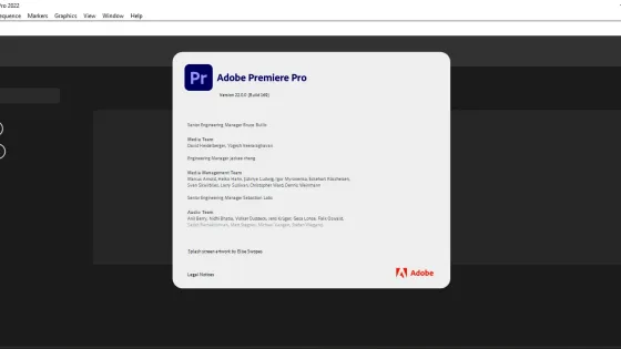 Adobe Premiere Pro Ekran Görüntüsü 1